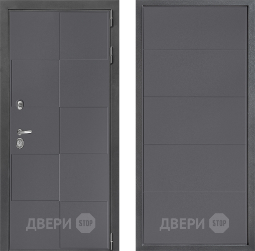 Дверь Дверной континент ДК-3/606 ФЛ-649 Графит софт в Звенигород