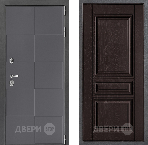 Дверь Дверной континент ДК-3/606 ФЛ-243 Дуб шоколадный в Звенигород