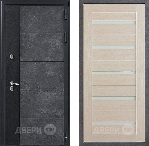 Дверь Дверной континент ДК-15 Бетон ТЕРМО ФЛ-47 Капучино в Звенигород