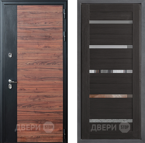 Дверь Дверной континент ДК-15 Красное Дерево ТЕРМО ФЛ-47 Венге в Звенигород