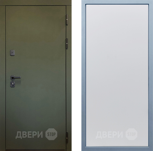 Входная металлическая Дверь Дива МД-61 Н-1 Белый в Звенигород