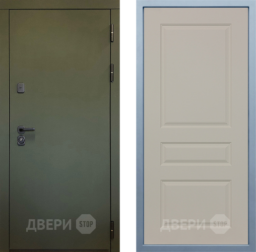 Входная металлическая Дверь Дива МД-61 Д-13 Шампань в Звенигород