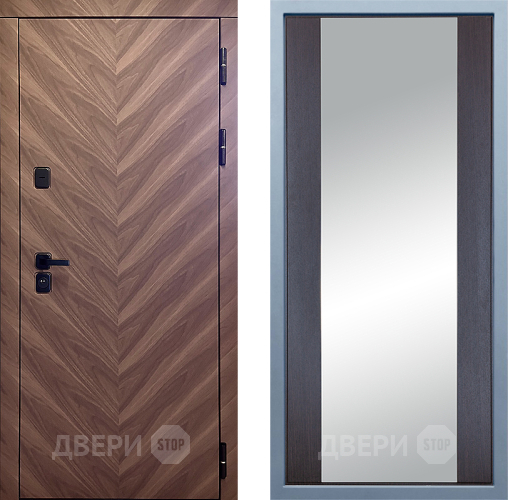 Входная металлическая Дверь Дива МД-98 Д-15 Зеркало Венге в Звенигород