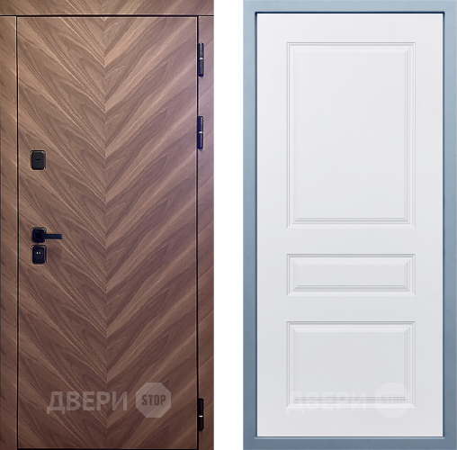 Входная металлическая Дверь Дива МД-98 Д-13 Белый в Звенигород
