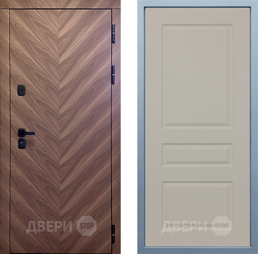 Входная металлическая Дверь Дива МД-98 Д-13 Шампань в Звенигород
