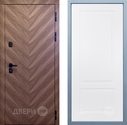 Входная металлическая Дверь Дива МД-98 Н-7 Белый в Звенигород