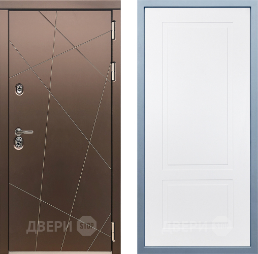 Дверь Дива МД-50 Н-7 Белый в Звенигород