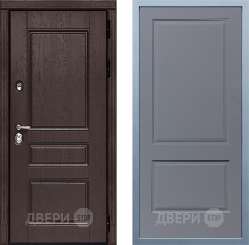 Входная металлическая Дверь Дива МД-90 Д-7 Силк Маус в Звенигород