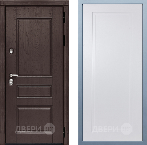Дверь Дива МД-90 Н-10 Белый в Звенигород