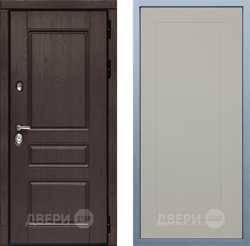 Входная металлическая Дверь Дива МД-90 Н-10 Шампань в Звенигород