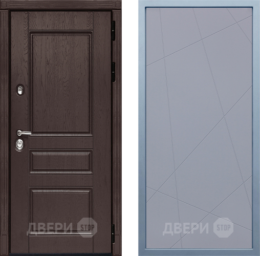 Входная металлическая Дверь Дива МД-90 Д-11 Силк Маус в Звенигород