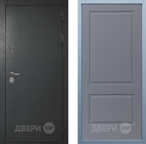 Входная металлическая Дверь Дива МД-40 Титан Д-7 Силк Маус в Звенигород