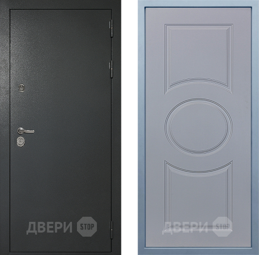 Входная металлическая Дверь Дива МД-40 Титан Д-8 Силк Маус в Звенигород