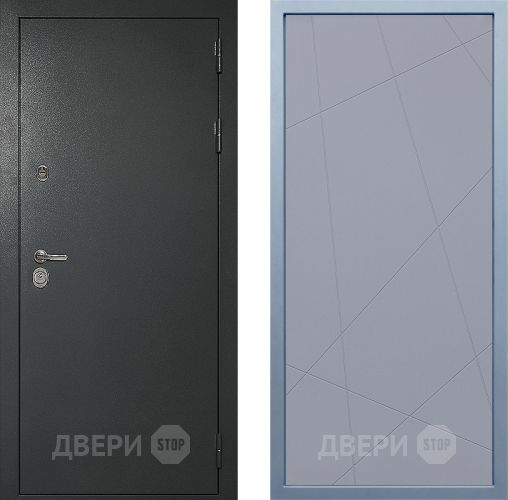 Входная металлическая Дверь Дива МД-40 Титан Д-11 Силк Маус в Звенигород
