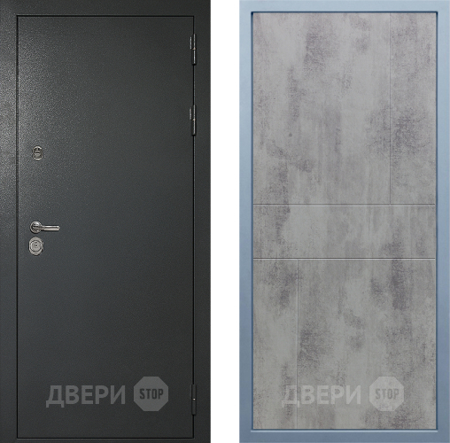 Дверь Дива МД-40 Титан М-1 Бетон темный в Звенигород