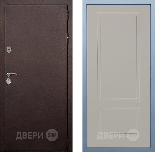 Входная металлическая Дверь Дива МД-40 Медь Н-7 Шампань в Звенигород