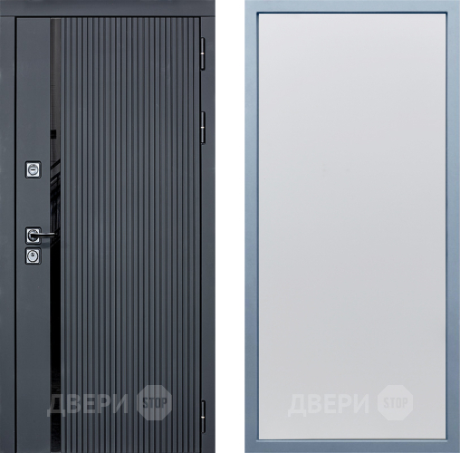 Входная металлическая Дверь Дива МХ-46 STR Н-1 Белый в Звенигород