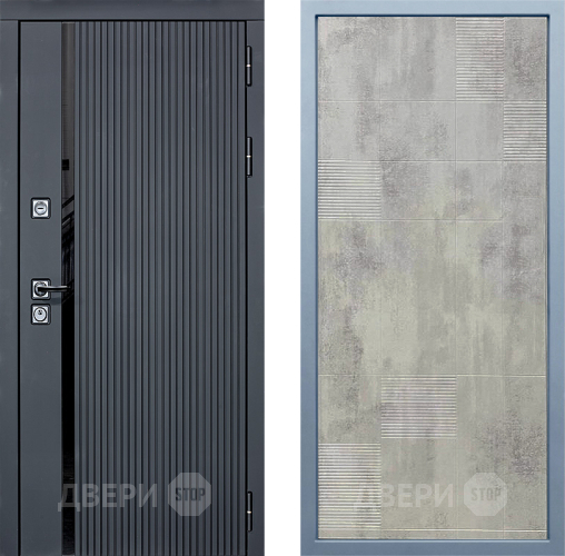 Дверь Дива МХ-46 STR Д-4 Бетон темный в Звенигород