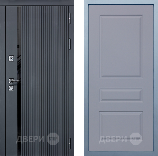 Входная металлическая Дверь Дива МХ-46 STR Д-13 Силк Маус в Звенигород