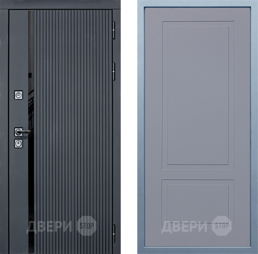 Входная металлическая Дверь Дива МХ-46 STR Н-7 Силк Маус в Звенигород