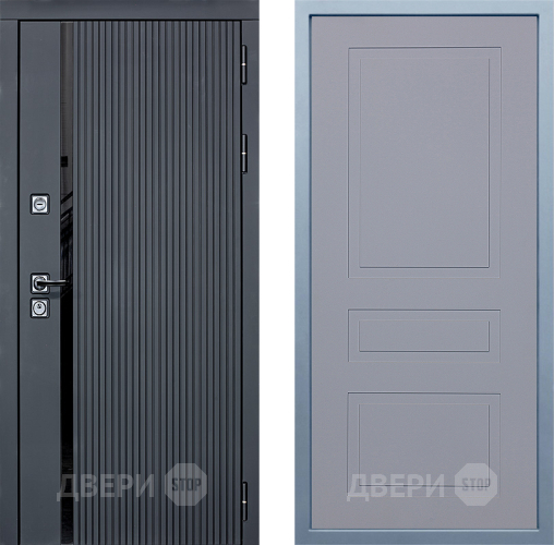 Входная металлическая Дверь Дива МХ-46 STR Н-13 Силк Маус в Звенигород