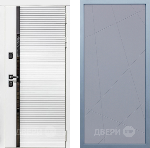Дверь Дива МХ-45 Белая STR Д-11 Силк Маус в Звенигород