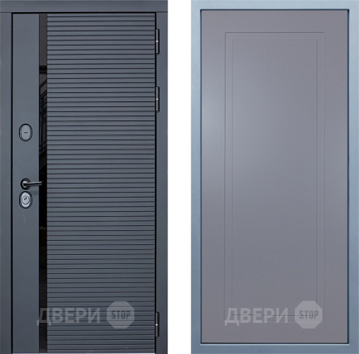 Входная металлическая Дверь Дива МХ-45 STR Н-10 Силк Маус в Звенигород