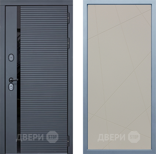 Входная металлическая Дверь Дива МХ-45 STR Д-11 Шампань в Звенигород