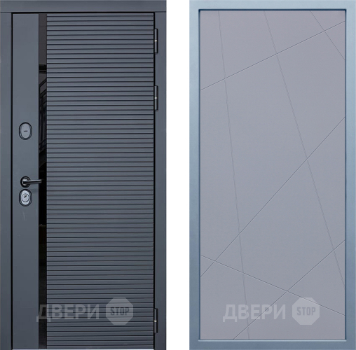 Входная металлическая Дверь Дива МХ-45 STR Д-11 Силк Маус в Звенигород
