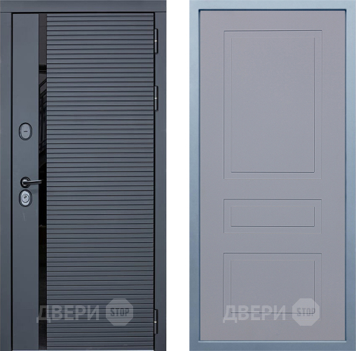 Входная металлическая Дверь Дива МХ-45 STR Н-13 Силк Маус в Звенигород