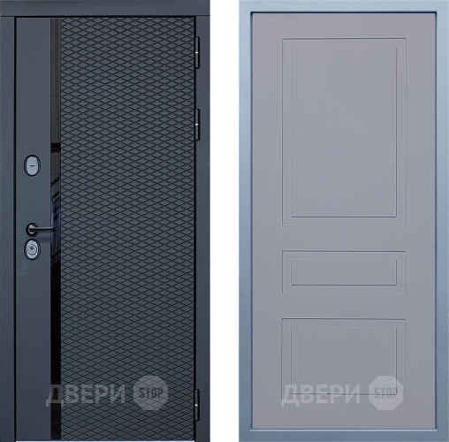 Входная металлическая Дверь Дива МХ-47 STR Н-13 Силк Маус в Звенигород