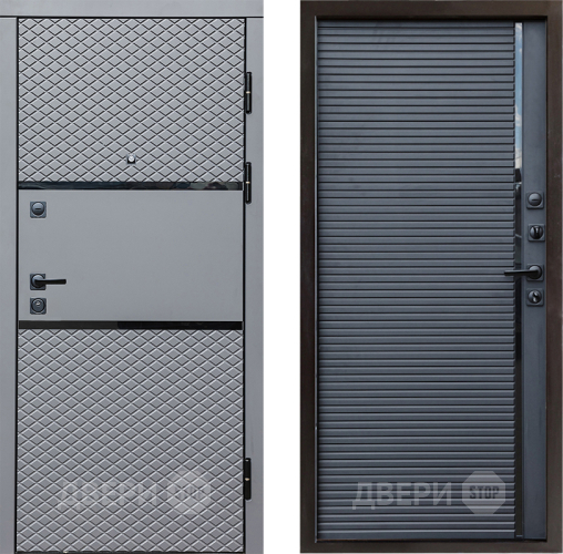 Дверь Престиж Ромб Porte Черный кварц в Звенигород