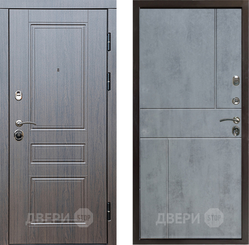 Дверь Престиж Классика Венге Горизонт Бетон темный в Звенигород