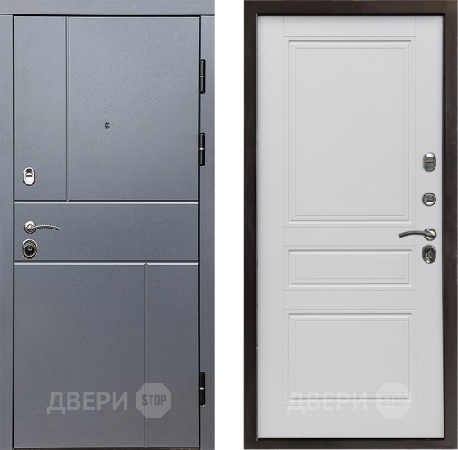 Дверь Престиж Горизонт Грэй Классика Белый матовый в Звенигород