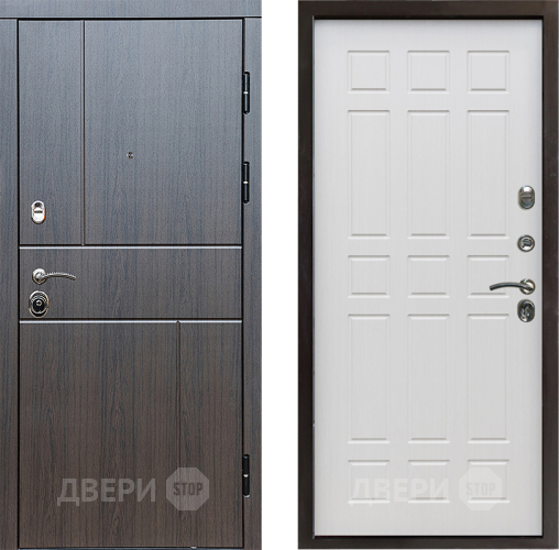 Входная металлическая Дверь Престиж Горизонт Венге Спарта Лиственница белая в Звенигород