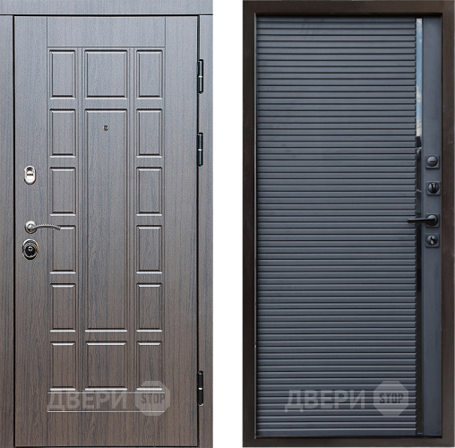 Входная металлическая Дверь Престиж Престиж Porte Черный кварц в Звенигород