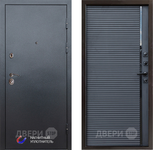 Дверь Престиж Графит Porte Черный кварц в Звенигород