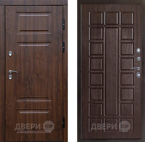 Входная металлическая Дверь Престиж TERMO с терморазрывом Премиум Орех Престиж Венге в Звенигород