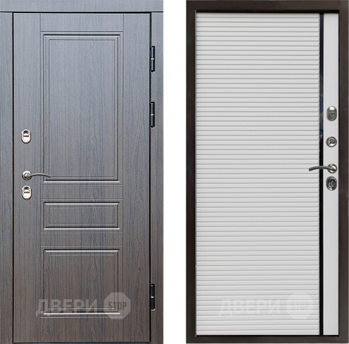 Дверь Престиж TERMO с терморазрывом Классика Porte Белый в Звенигород