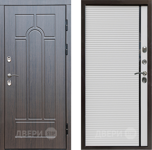 Дверь Престиж TERMO с терморазрывом Арка Porte Белый в Звенигород