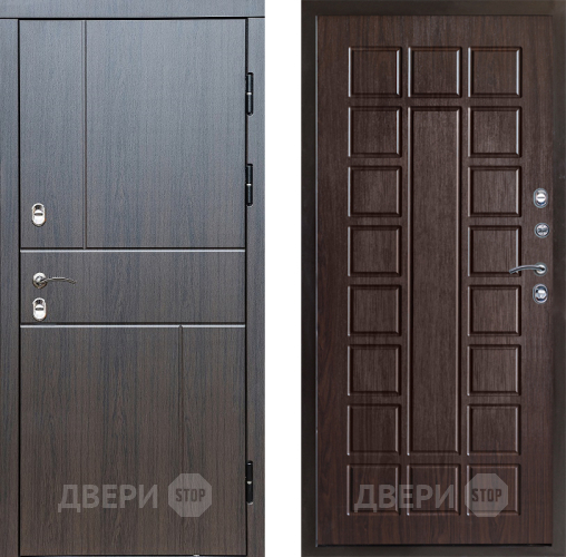 Входная металлическая Дверь Престиж TERMO с терморазрывом Горизонт Венге Престиж Венге в Звенигород