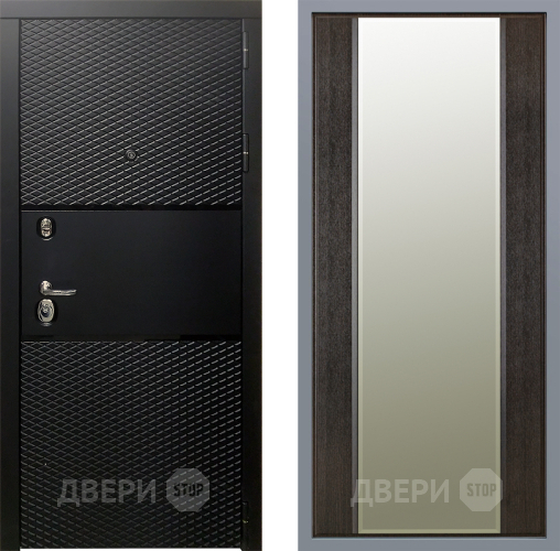 Дверь Заводские двери Тефлон Зеркало Макси Венге в Звенигород
