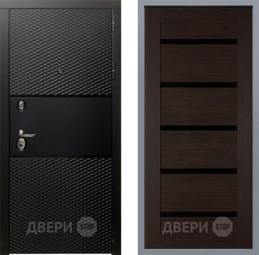 Дверь Заводские двери Тефлон СБ-1 орех тисненый в Звенигород