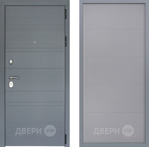 Дверь Заводские двери Лира Софт графит Тривия Грей софт в Звенигород