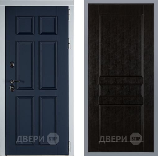Дверь Заводские двери Стокгольм К-2 Венге в Звенигород
