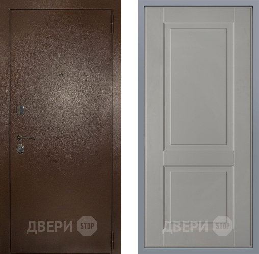 Дверь Заводские двери Эталон 3к антик медь Доррен Грей софт в Звенигород