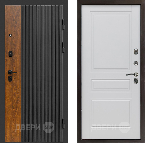 Входная металлическая Дверь Престиж Prestizh Классика Белый матовый в Звенигород