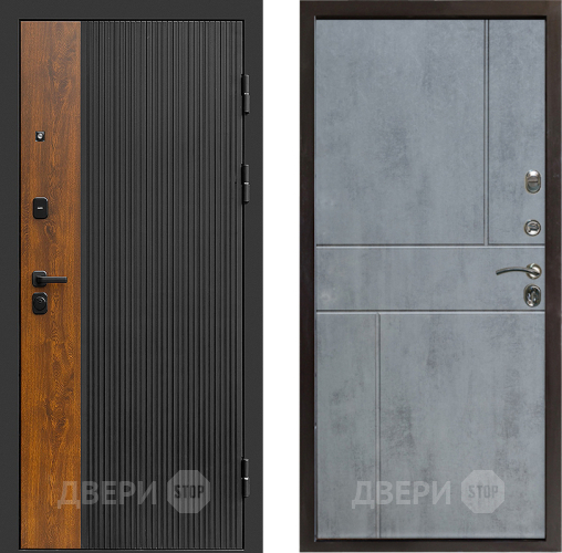 Дверь Престиж Prestizh Горизонт Бетон темный в Звенигород