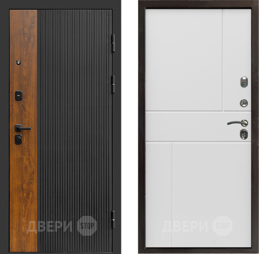 Дверь Престиж Prestizh Горизонт Бетон белый в Звенигород