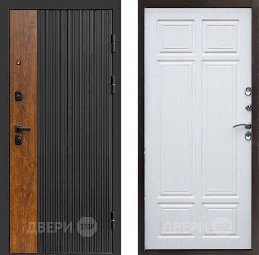 Входная металлическая Дверь Престиж Prestizh Премиум Лиственница белая в Звенигород